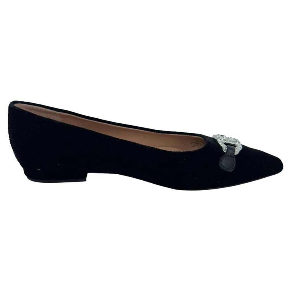 Lauren Ralph Lauren Lilah Ballet Flats in Black Velvet